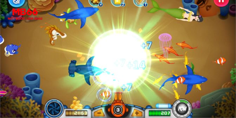 Chơi game bắn cá xu siêu dễ